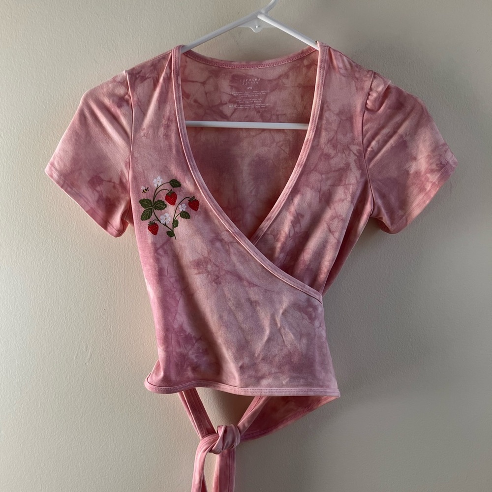 Purusha People True Love Short Sleeve Wrap XS